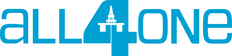 logo image called all 4 one to denote four areas of rig inspection